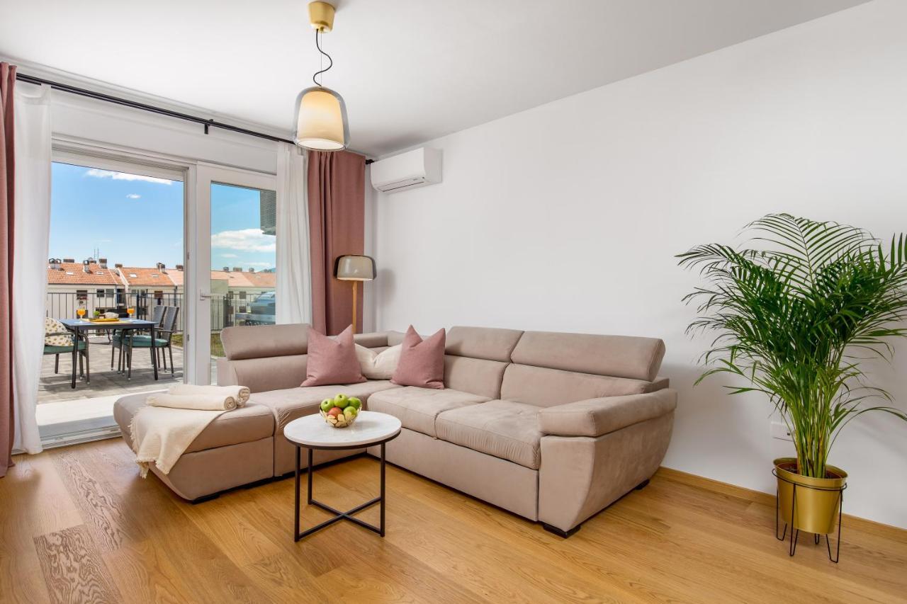 Seaview Apartment „Megan“ With Sunny Terrace Kastav Esterno foto